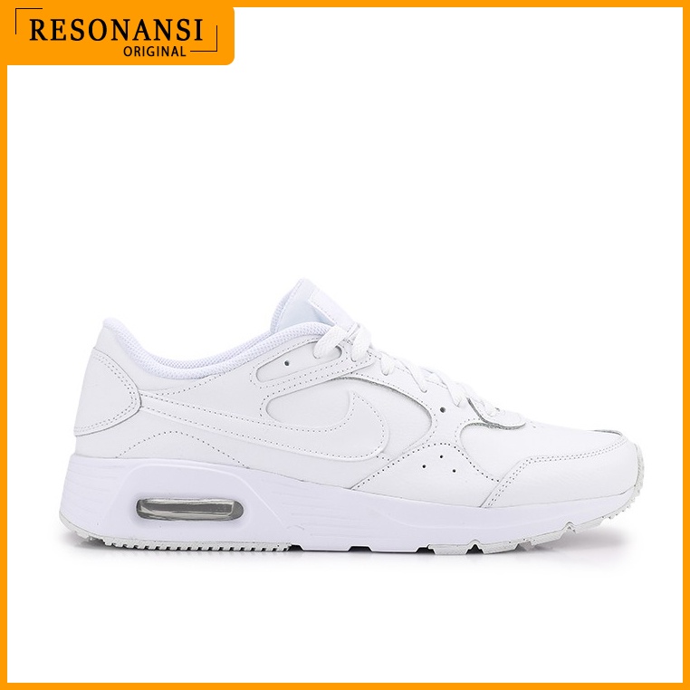 SEPATU PRIA TERBARU NIKE ORIGINAL SNEAKERS AIR MAX SC LEATHER PUTIH