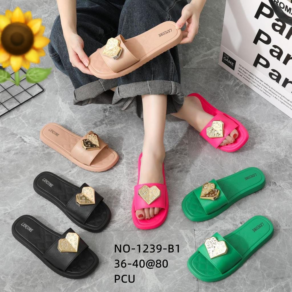 Sandal Karet Jelly Wedges Wanita Import Model Fashion KoreaTerbaru Original Kekinian by AGUNG STYLE Balance 1239-B1