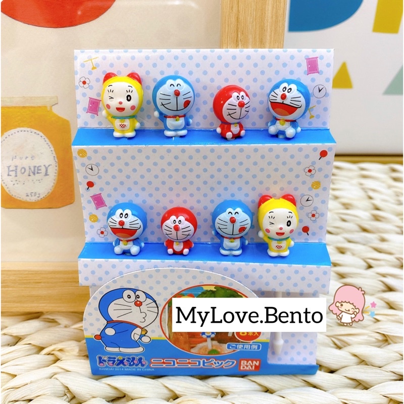 Tusukan Bento / Food Picks / Foodpick Garpu Bento Doraemon