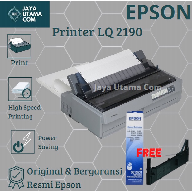 Epson LQ-2190 Dot Matrix Printer Original