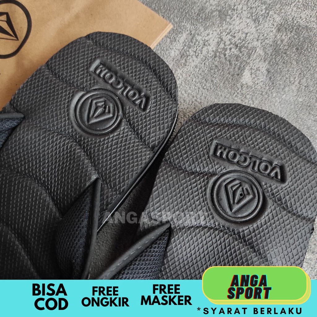 SANDAL JEPIT VOLCOM PRIA RUMAHAN SANTAI / SANDAL KASUAL REMAJA PREMIUM QUALITY / SENDAL DISTRO COWOK