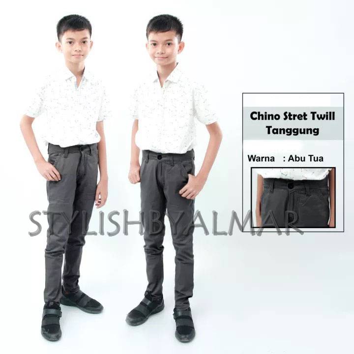 Celana Chino Panjang Anak Remaja Tanggung Premium