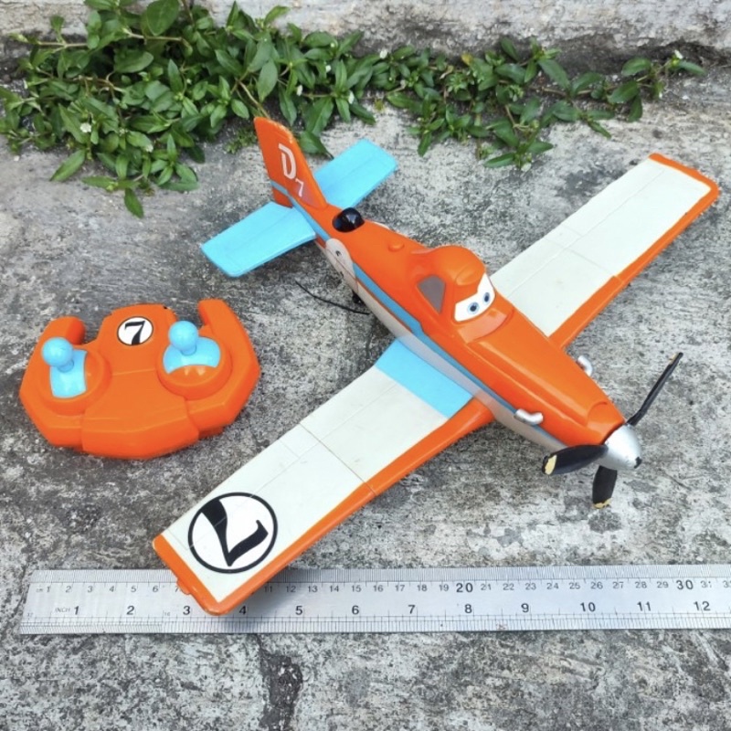 Remote Control Disney Planes Dusty Crophopper Thinkway Toys Ori Junk MOHON BACA DESKRIPSI