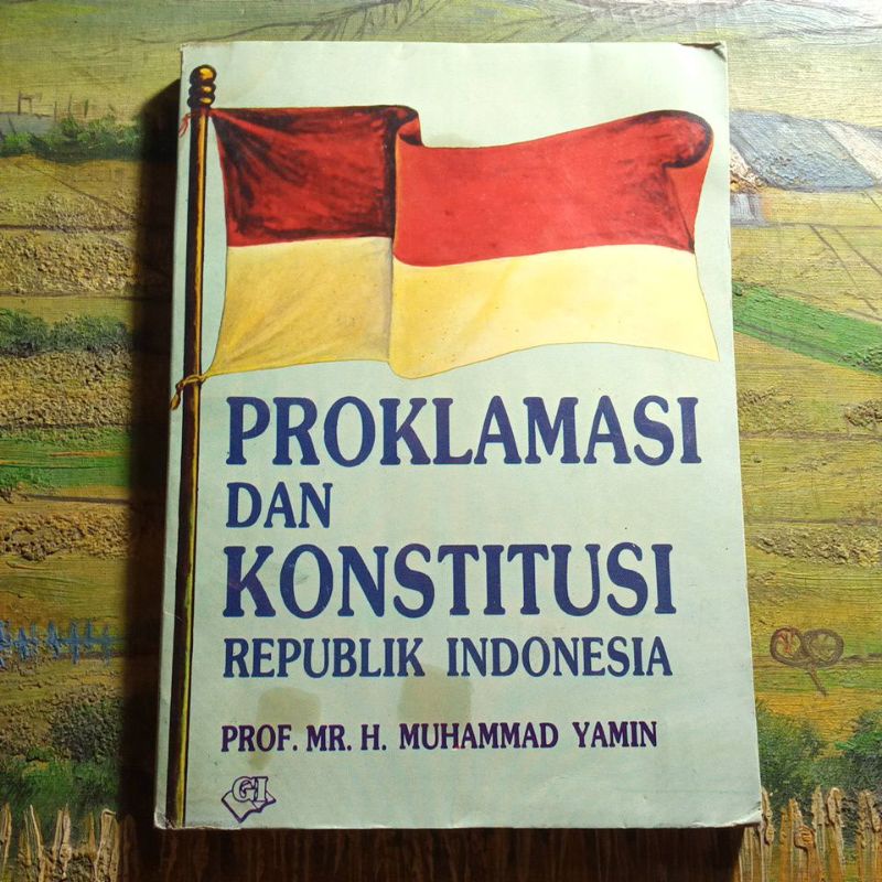 Buku proklamasi dan konstitusi Republik Indonesia, Prof.Mr.H.Muhammad Yamin