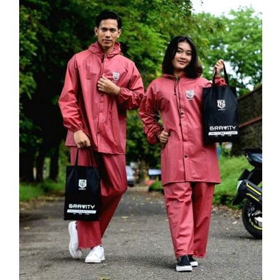 Jas Hujan Raincoat Mantol, Anti Rembes Pria Wanita By Gravity