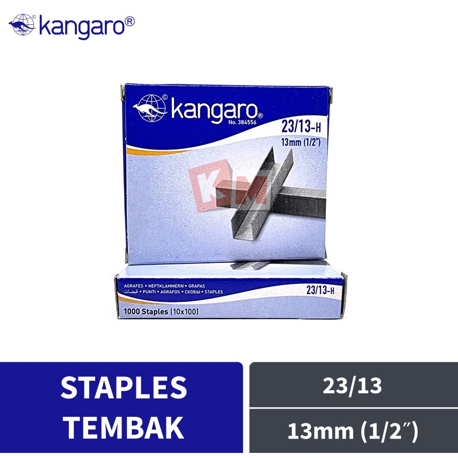 Isi Stapler / Staples Tembak Kangaro 23/13 2313 (1213)