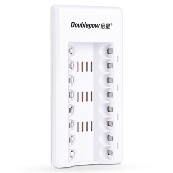 

Jual DOUBLEPOW Charger Baterai 8 slot for AA/AAA - DP-K18 - White Berkualitas