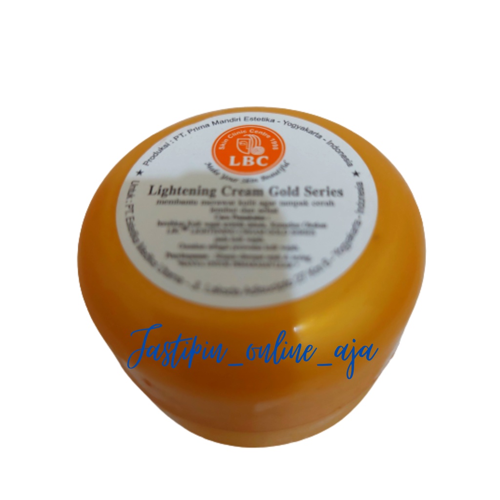 Krim Pagi LBC Lightening Cream Gold Series