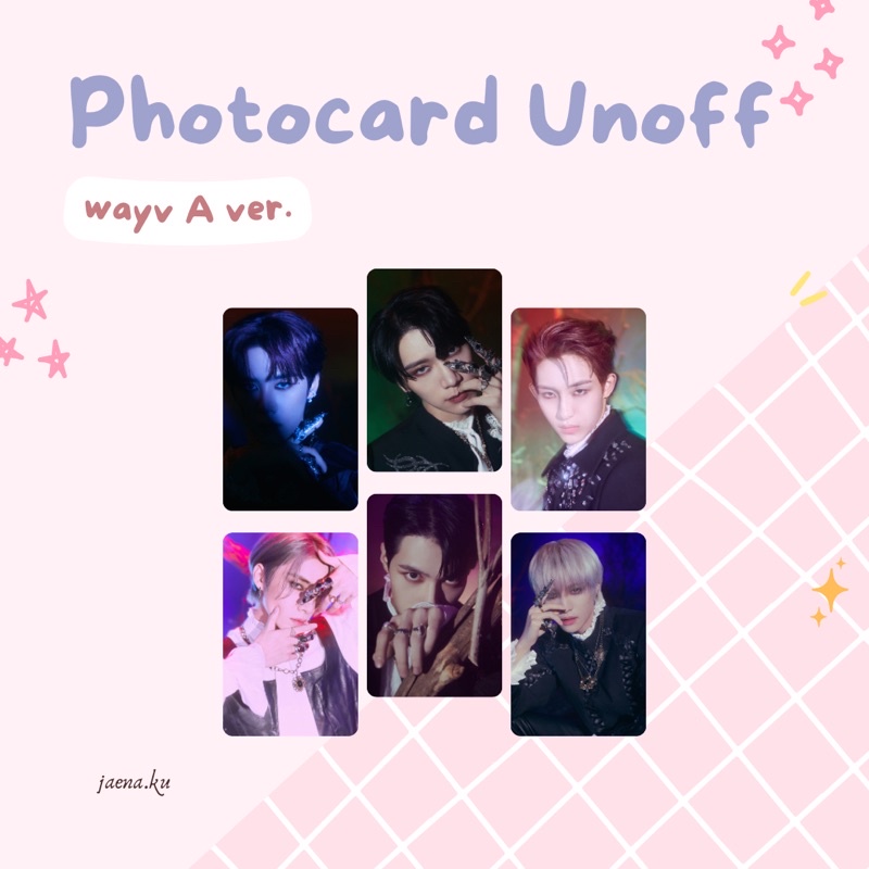 [WAYV] PHOTOCARD UNOFF PHANTOM WAYV