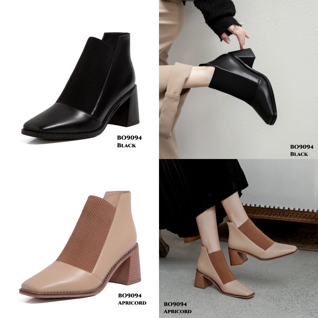 WYN SEPATU BOOTS FLAT FASHION KOREA MODEL CASUAL &amp; ANTI SLIP BO9094