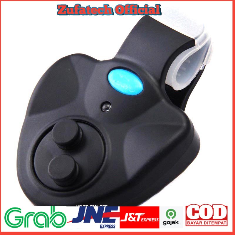 Yolo Alarm Pancing dengan Indikator LED - Black