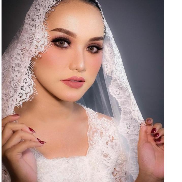 Berkualitas Veil Brokat ibu besan dan Pengantin / Slayer Pengantin Brukat