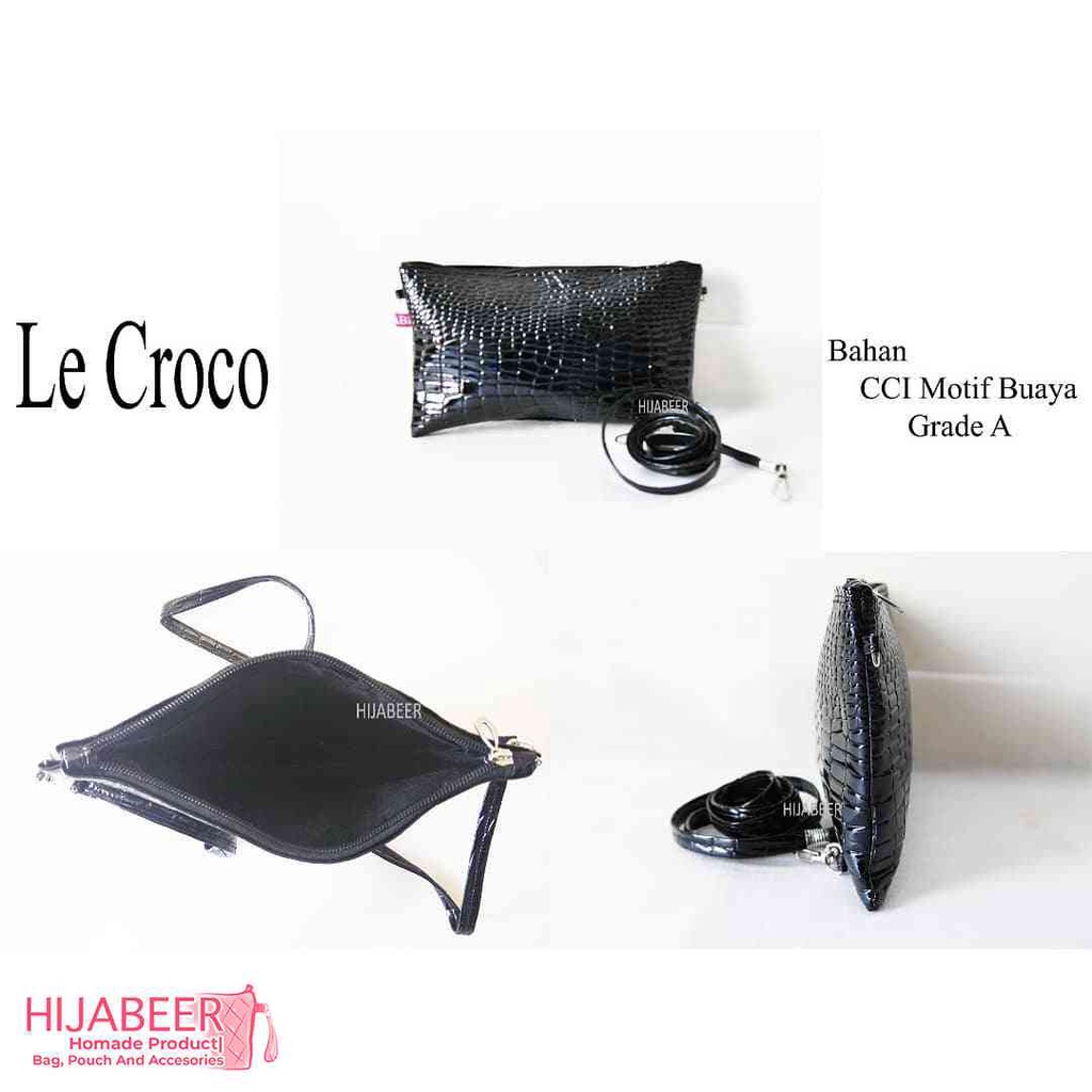 Le Croco Slingbag by Hijabeer