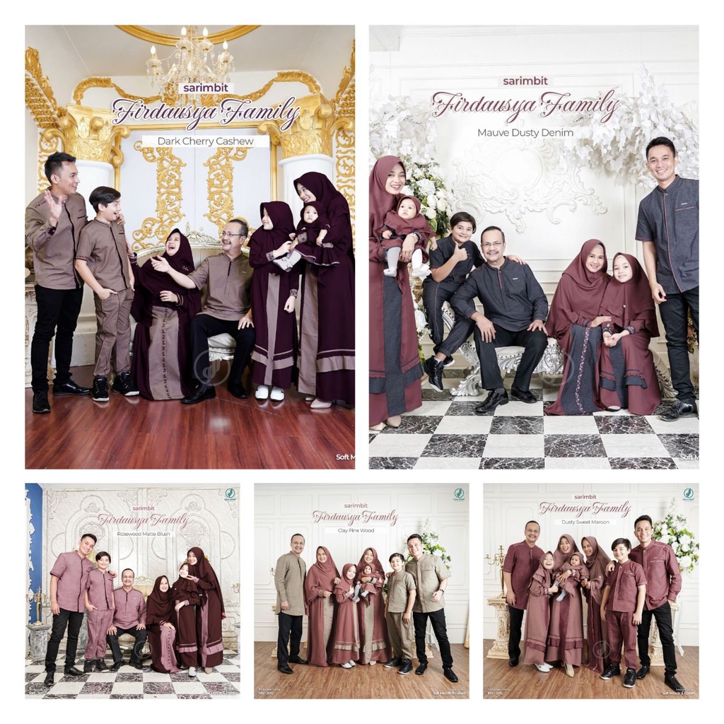 ALWA HIJAB PROMO SARIMBIT FIRDAUSYA FAMILY