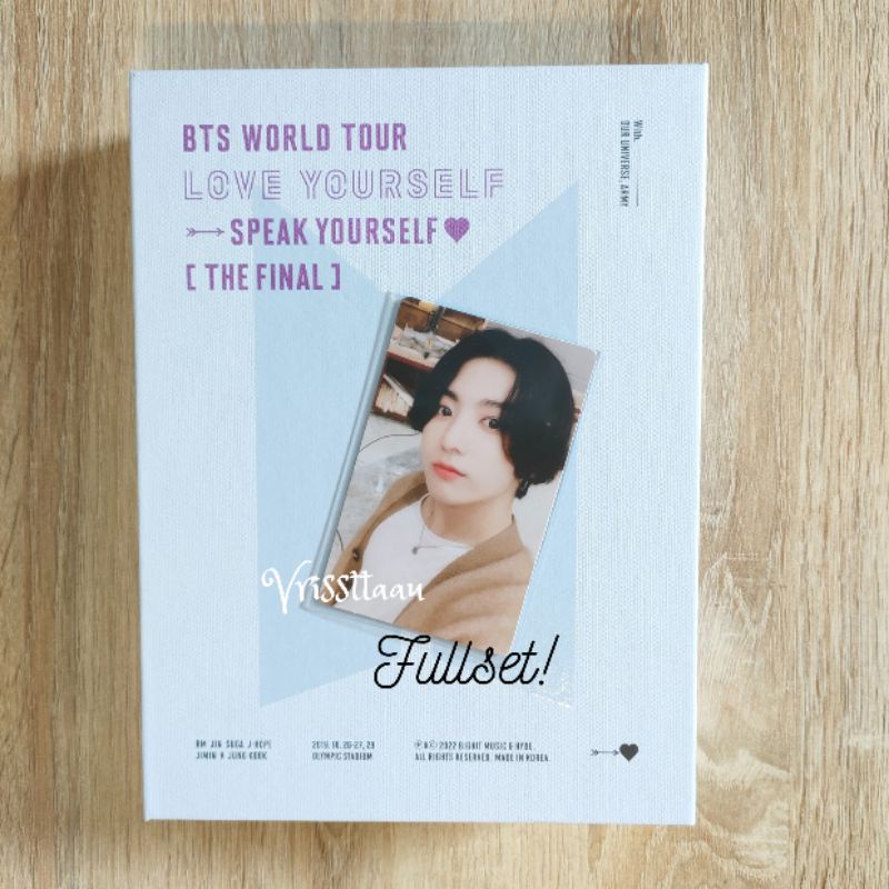 Rpc Jungkook sys bts dvd sys fullset