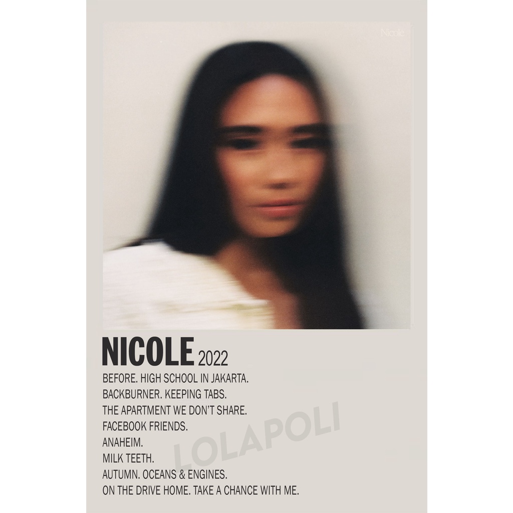 Poster Cover Album Nicole - NIKI