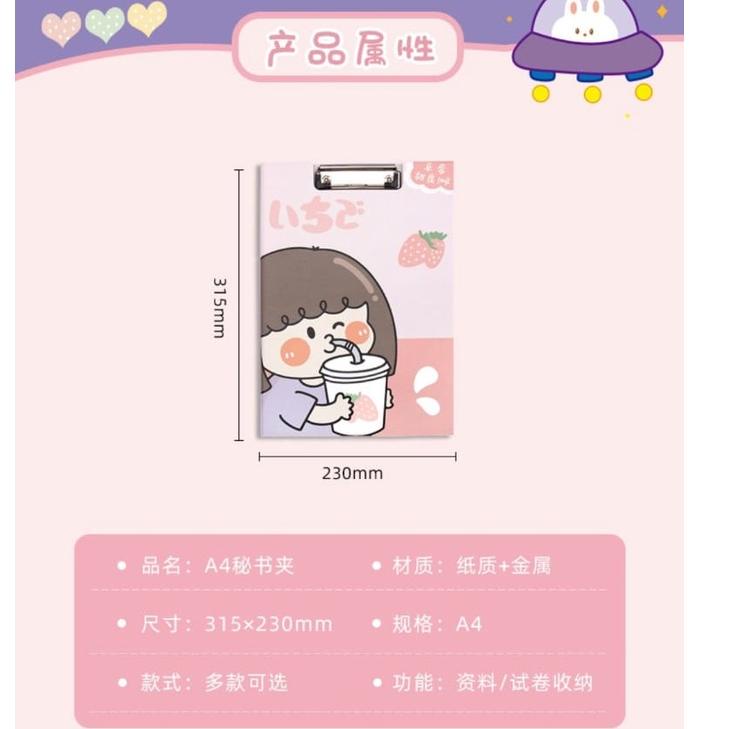 

(C-M3M-㊛) PAPAN UJIAN KARAKTER DENGAN COVER / PAPAN JALAN / CLIPBOARD / CLIPBOARD WITH COVER / CLIPBOARD IMPORT / IMPORT / HIGH QUALITY trending