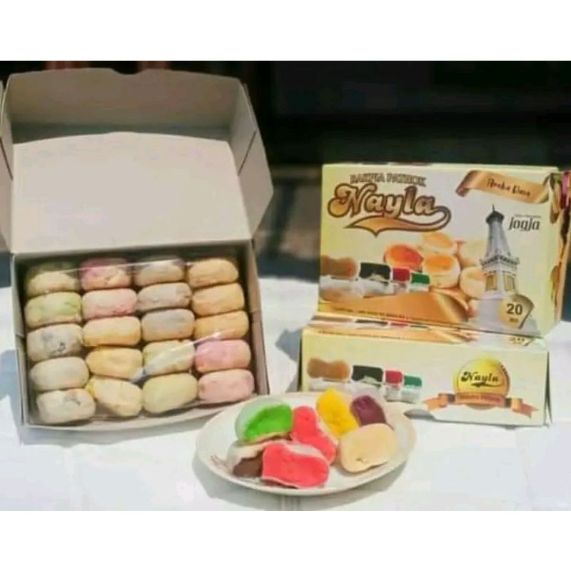 bakpia / kue pia Nayla Jogja stok melimpah