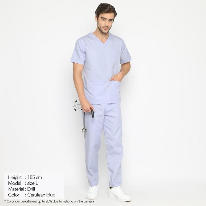 [DRILL] Scrub/ Baju Jaga/ Baju OK/ Scrub Dokter/ Tenaga Medis