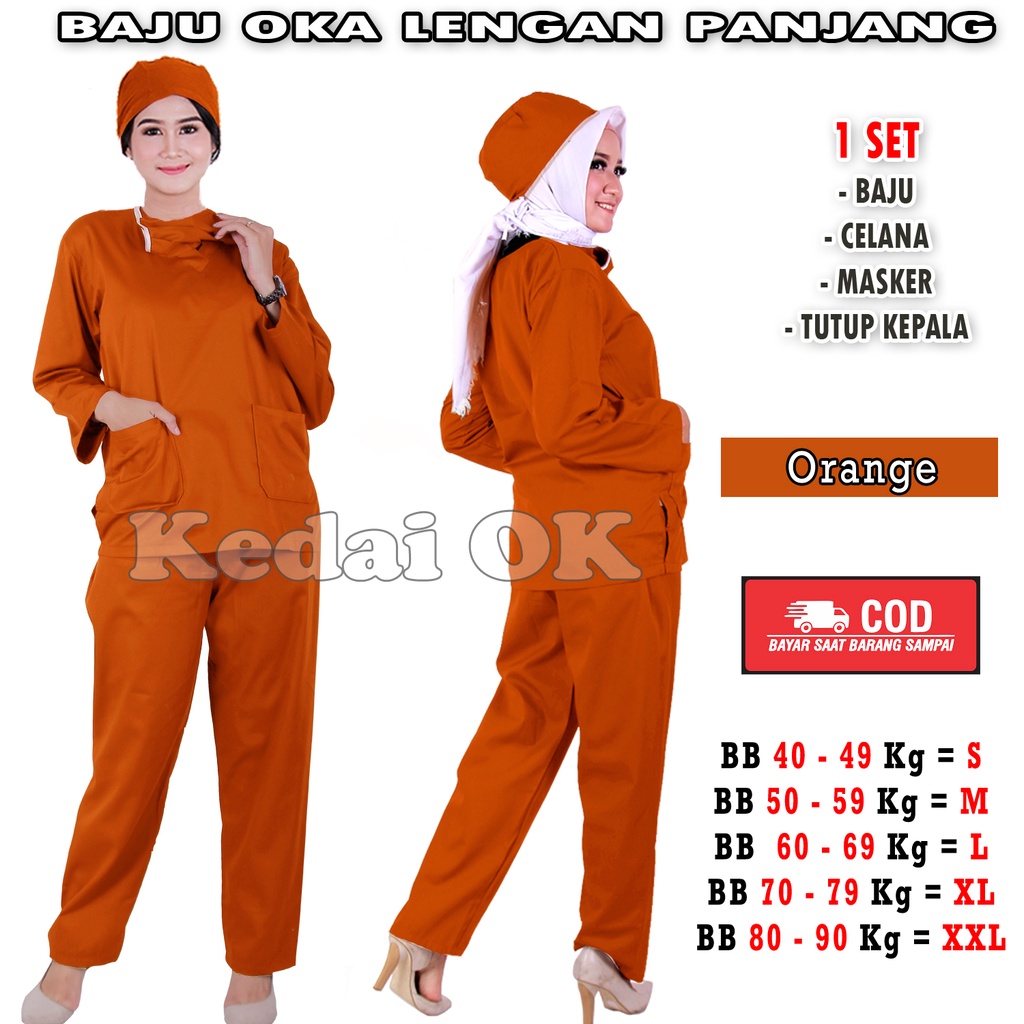 SERAGAM JAGA MEDIS / BAJU OK / BAJU PERAWAT / BAJU BIDAN / MODEL KEKINIAN