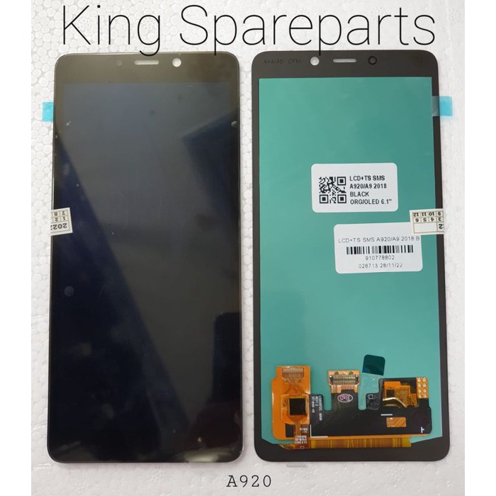 LCD TOUCHSCREEN SAMSUNG GALAXY A9 2018 A920 OLED SMALL GLASS