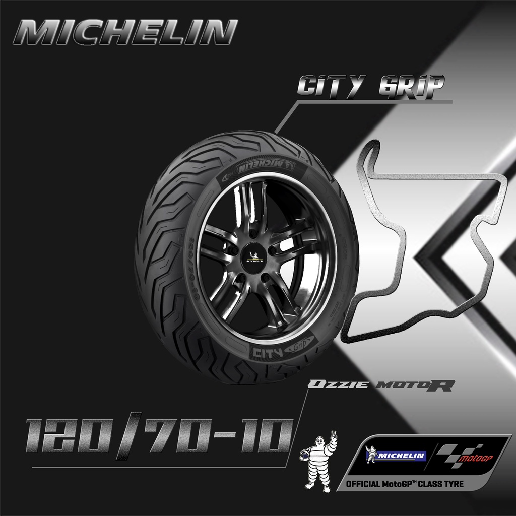 Michelin City Grip 120-70-10 | 110/70-11 | 120/70-11 BAN VESPA MATIC LS LX SPRINT