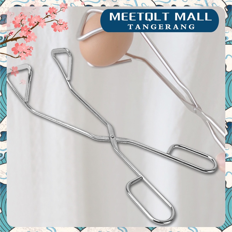 Korean Triangle Kitchen Tongs/Stainless Kitchen Tongs/Penjepit Dapur/Cooking Memasak BBQ Prasmanan