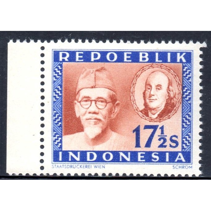 

✨NEW✨ - Prangko/Perangko REVOLUSI - WINA W-001-011 REPOEBLIK 17½ sen - MINT