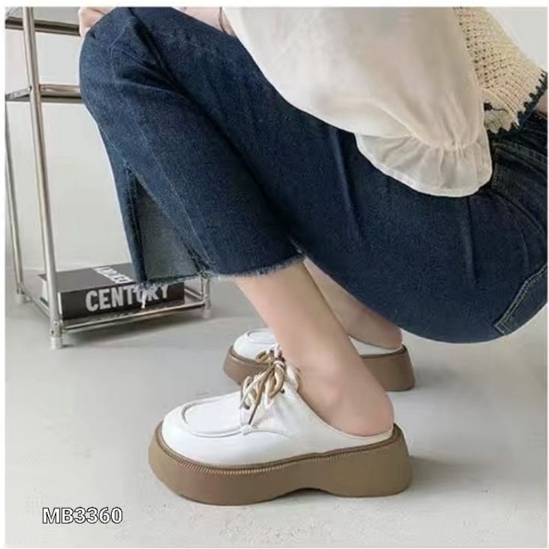 SANDALS SLOP WEDGES BOTTOM SLOP HIKS KOREA MB3360