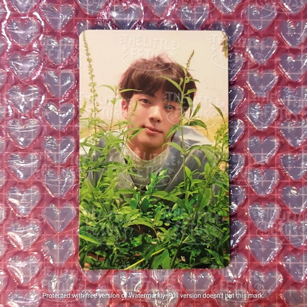 [BACA DESKRIPSI] PHOTOCARD PC BTS OFFICIAL ALBUM LOVE YOURSELF HER O SEOKJIN JIN KEBON