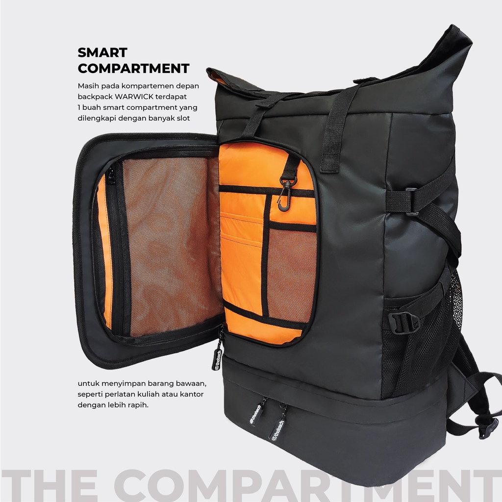 THOBACH-BACKPACK WATERPROOF WARWICK MULTIFUNGSI