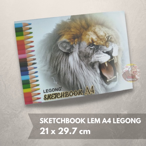 

[PCS] SKETCHBOOK / BUKU SKETSA LEGONG UKURAN A4*