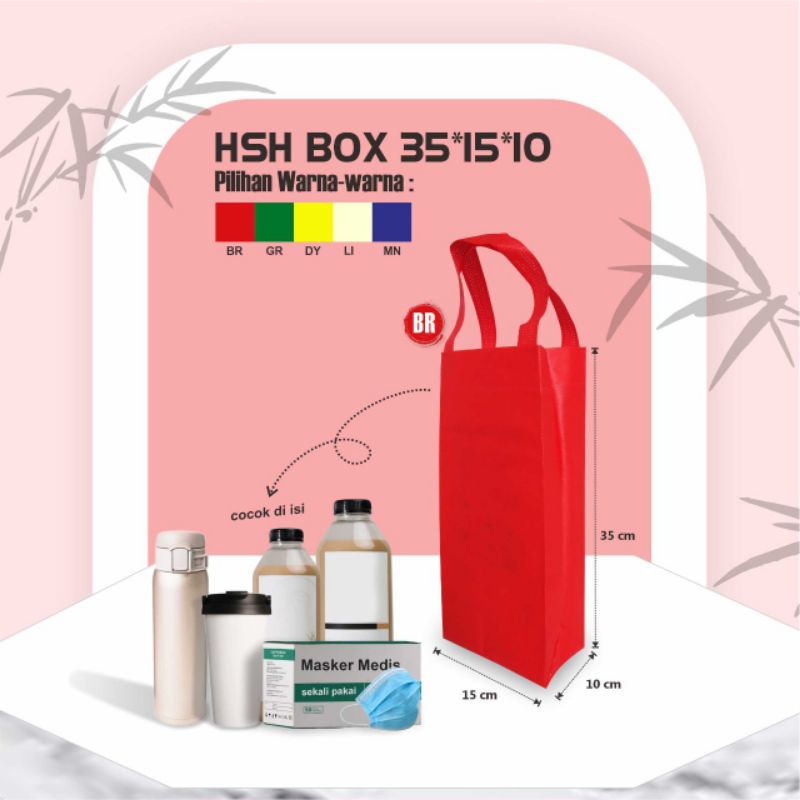 

Goodiebag Botol Minum 35x15x10 Tas Souvenir