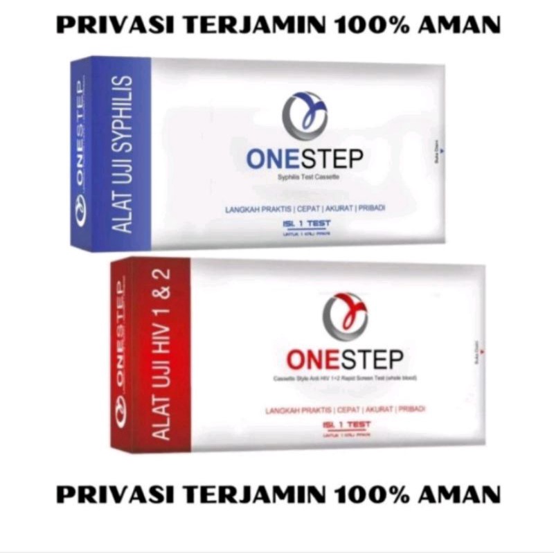 Onestep HIV Onestep Syphilis Test Alat Tes HIV Sifilis Mandiri