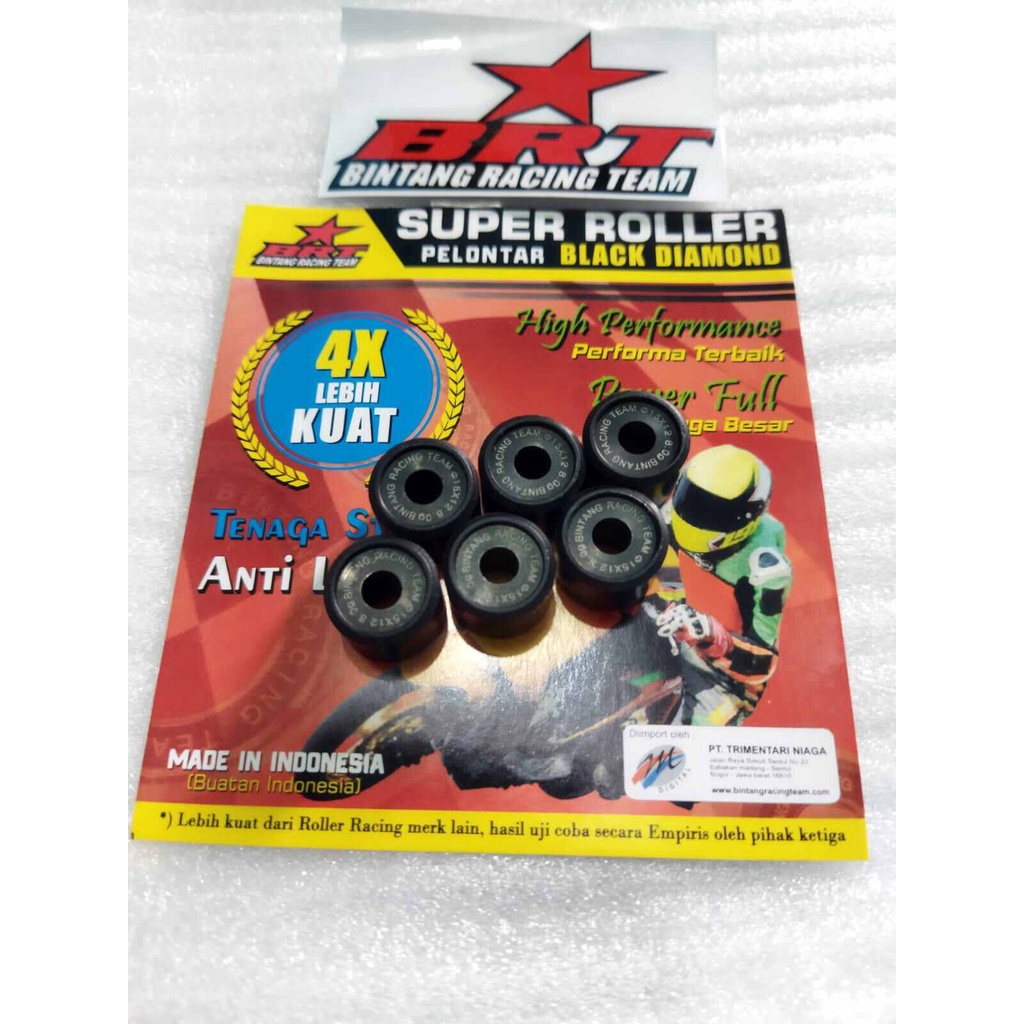 ROLLER BRT HONDA BEAT SPACY SCOOPY (KARBU KVY) LOLER ECERAN BEAT KARBU MIX CAMPUR/ SILANG VANBELT RACING BRT BEAT KARBU SPACY KARBU SCOOPY KARBU KVY ROLER  BLACK DIAMOND BRT BEAT KARBU 7 8 8 9 10 11 12 GRAM LOLER BRT SPACY KARBU ORIGINAL GHIO MOTOR SHOP