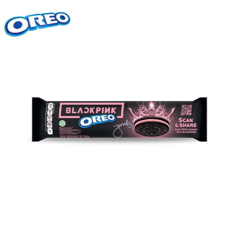 Oreo Blackpink Limited Edition Kemasan Hitam