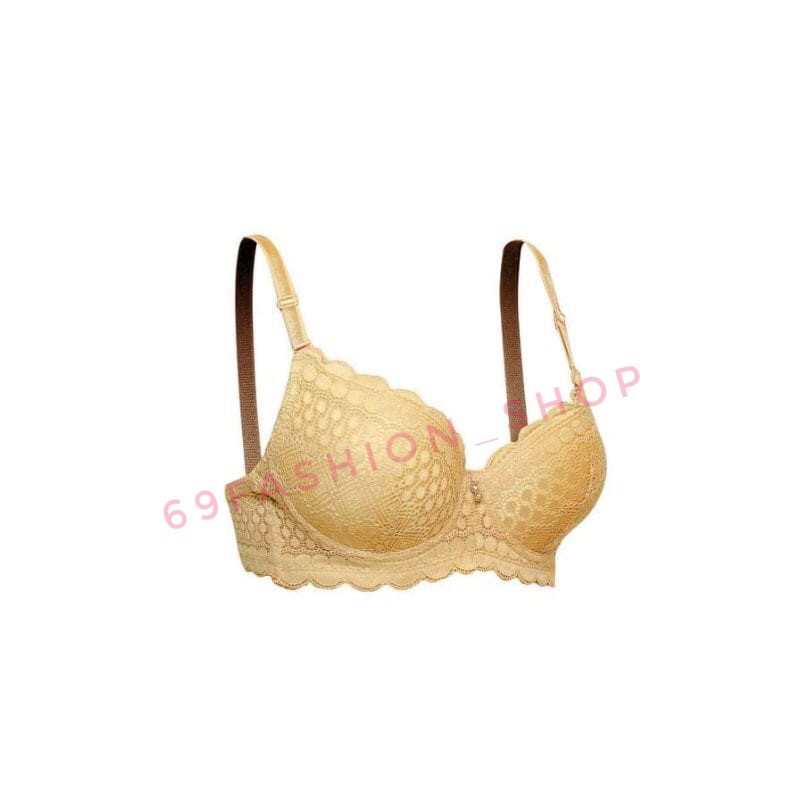 NEW ELENA BRA BUSA TIPIS CUP BESAR BERKAWAT KAIT 2 E 24525 Size 34B - 40B