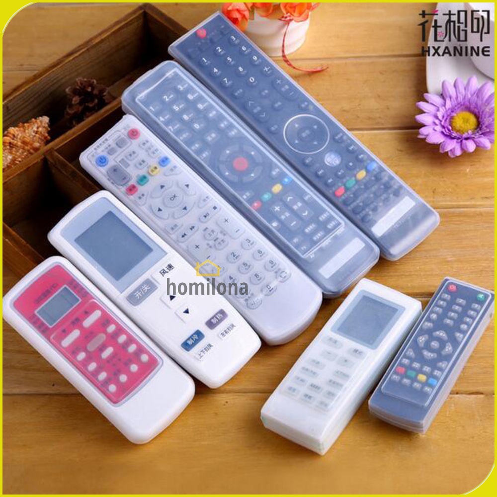 Sarung Silikon Remot Kontrol Universal TV AC Remote Case Transparent