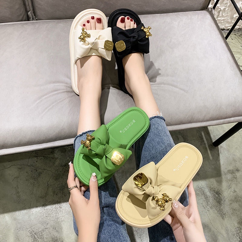 [COZY] Olivia Slip Sandal Korea Fashion Wanita Import