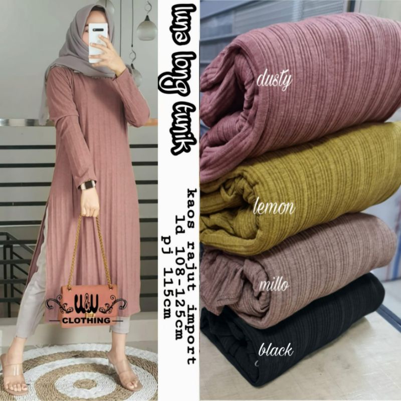 LUNA LONG TUNIK BY W&amp;W