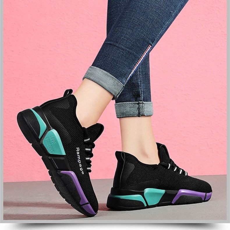 GROSIRTAS LV0182 Sepatu Sneakers Sport Wanita Import Fashion Rampage