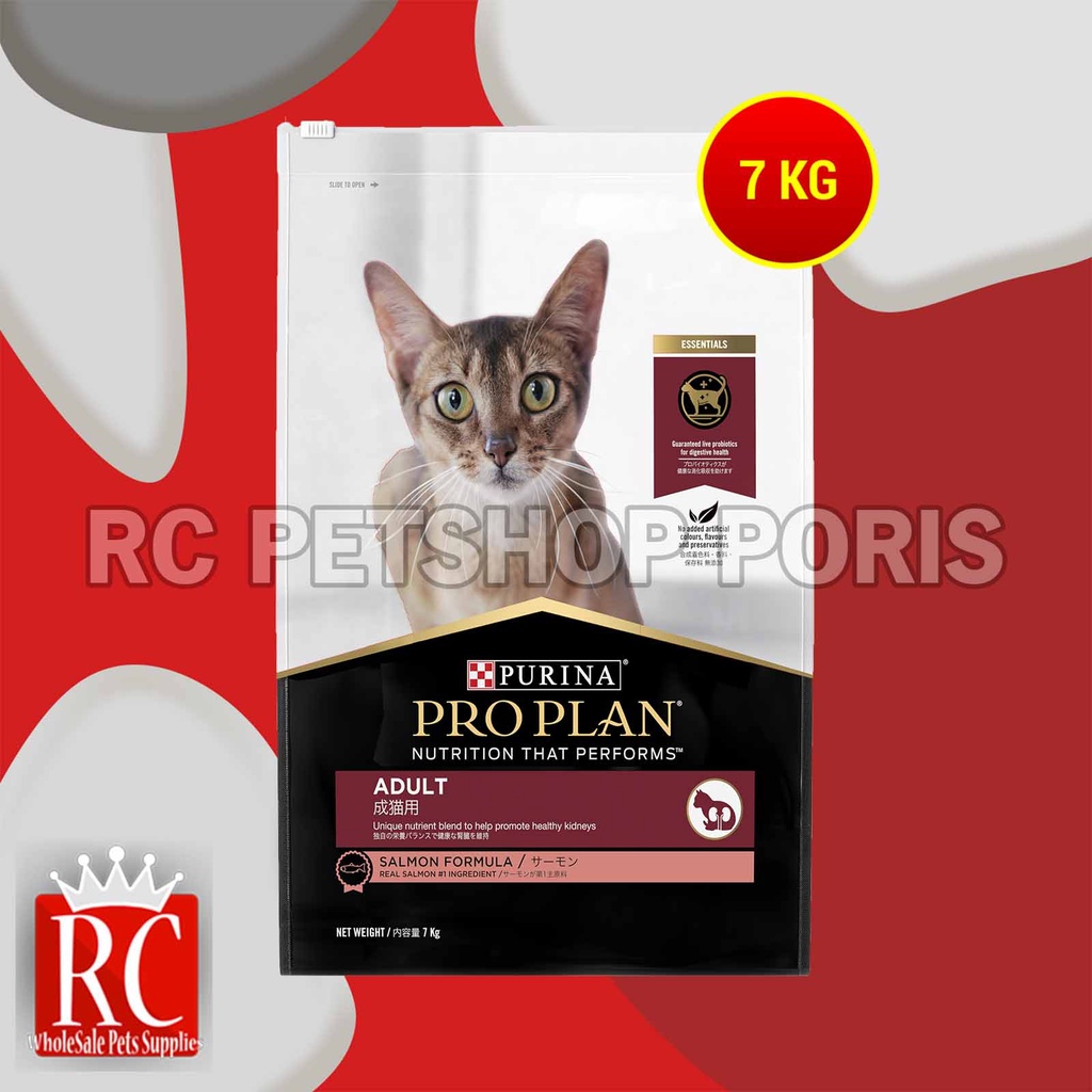 GOSEND Makanan Kucing Dewasa Semua Ras Premium - Proplan Adult Salmon 7 kg