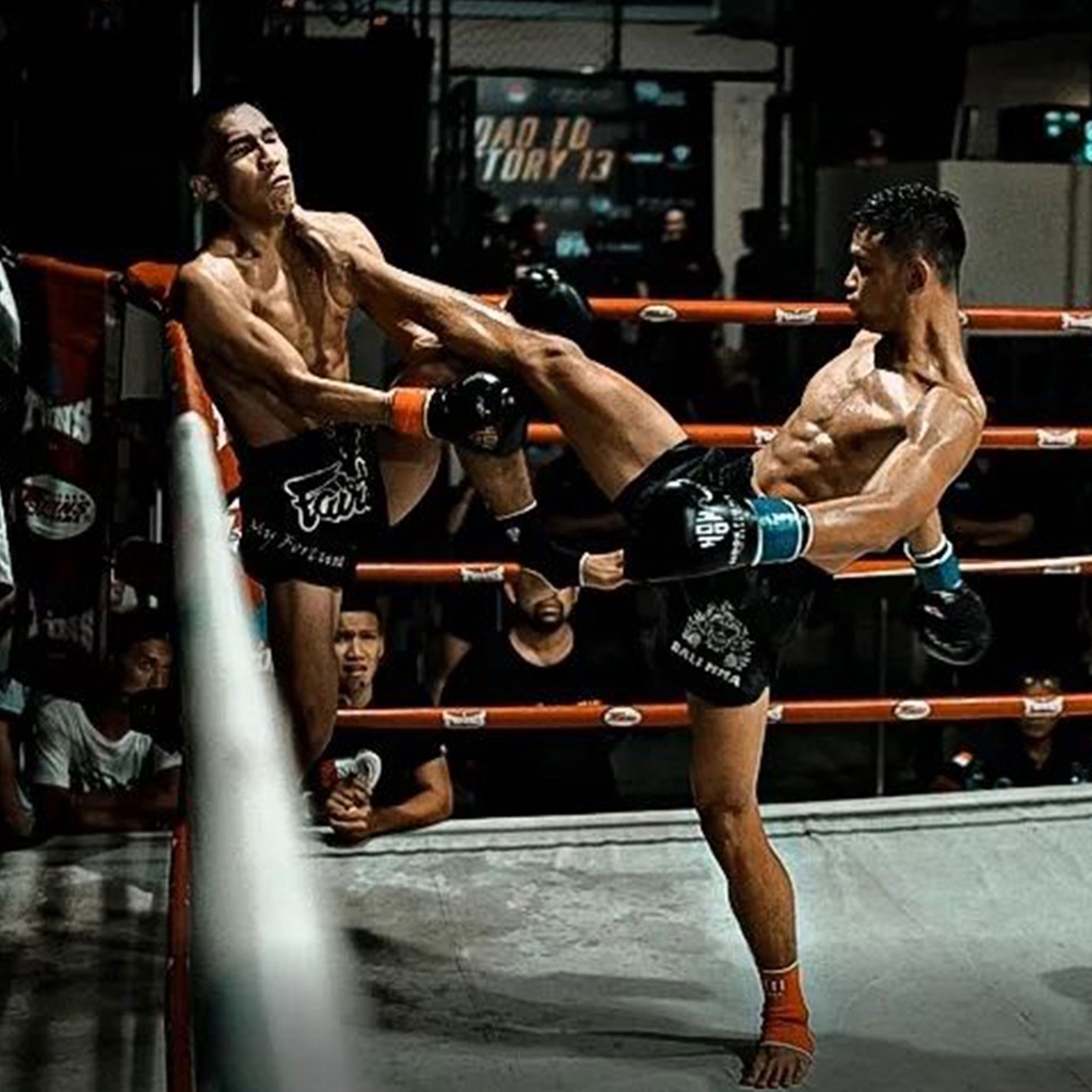 Sarung Tangan Tinju Hook Boxing Gloves Muaythai Training Gloves