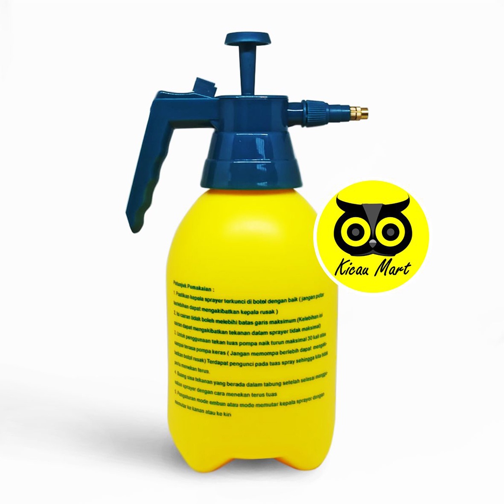 Semprotan Air 2 Liter Jet Pump Pressure Hand Sprayer Frontera Semprotan Pompa Air Mandi Burung Kucing Anjing Tanaman Hias Bunga Kembang Desinfektan Hama Kualitas Premium