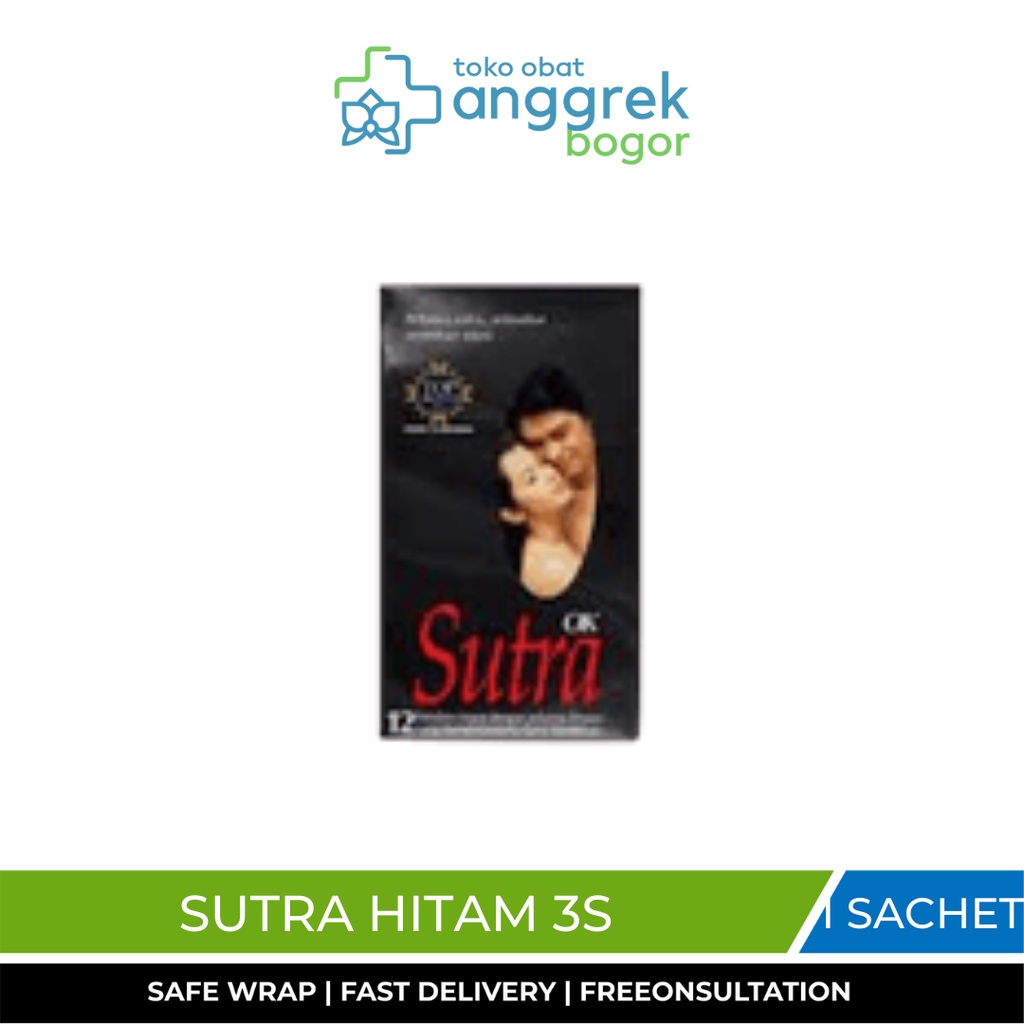 SUTRA HITAM ISI 3/SUTRA OK/SUTRA KONDOM