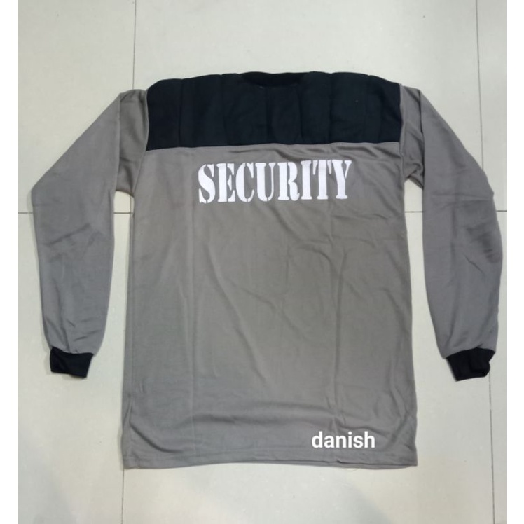 KAOS PANJANG SATPAM,KAOS PANJANG SECURITY