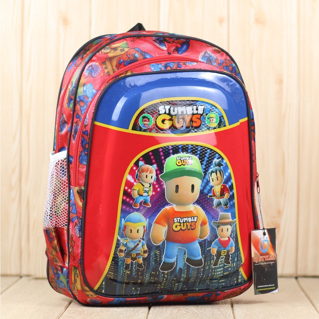 Ransel Anak Karakter Termurah Tas Anak Lampu Merah Stumble G Tas Kids Cowo Ransel Punggung Keren 3D