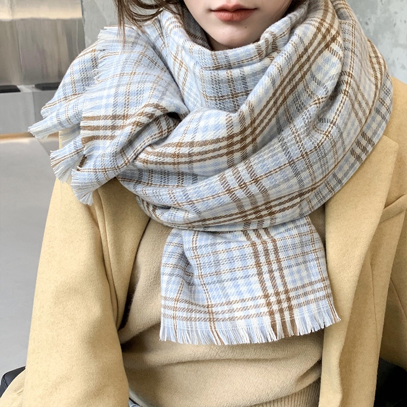 Syal Winter Musim Dingin Korea Autumn Spring Scarf Cashmere Unisex SC07