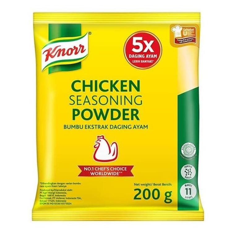 

[PRODUK FTY] Knorr Chicken Seasoning Powder 200gr EBC