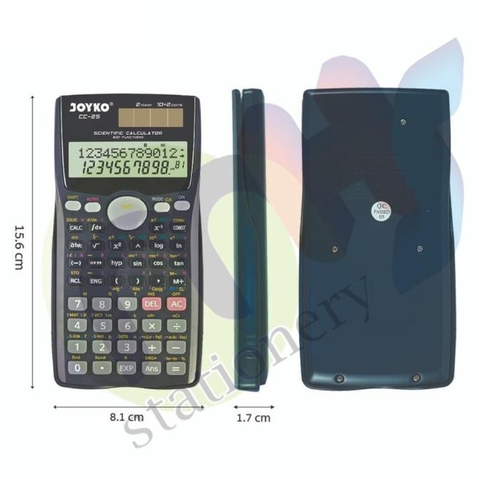 

[READY] CALCULATOR / KALKULATOR JOYKO CC-25 / CC-29A / SCIENTIFIC SIAP #ORIGINAL